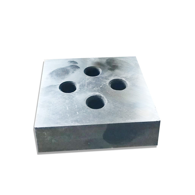 Fly shear blades for cutting deformed bar