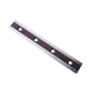 Straight shearing blades for hydraulic shearing machine
